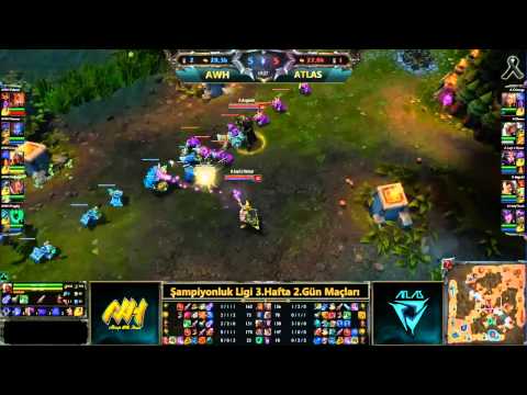 TCL Summer 2014 W3D2: Always With Honor vs ATLAS eSports Team (18.05.2014)