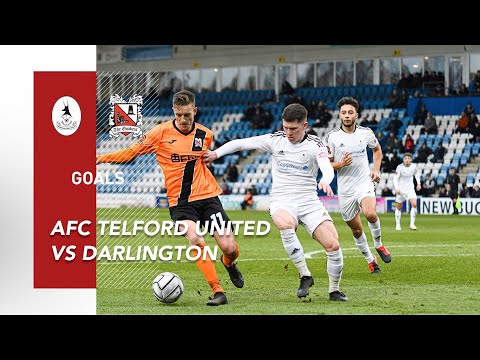Goals: AFC Telford United v Darlington