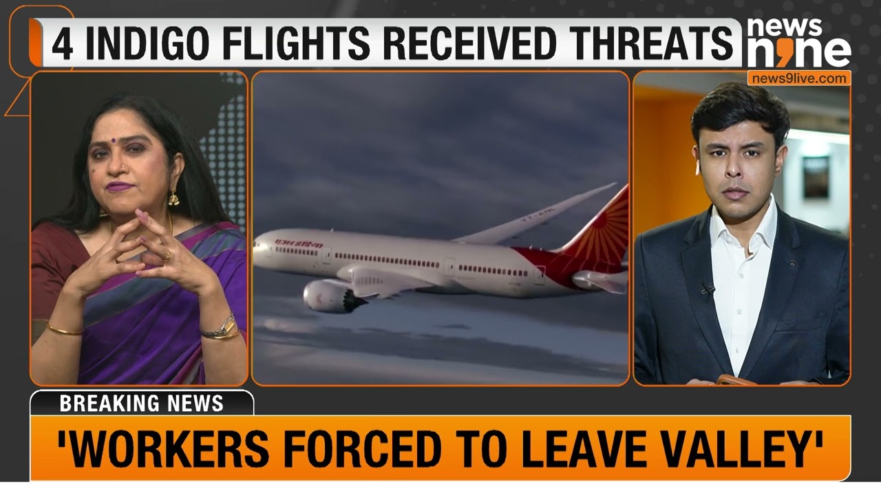 Multiple Bomb Threats Target Indian Airlines, Over 30 Flights Affected | News9