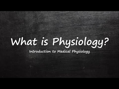 Introduction to Human Physiology
