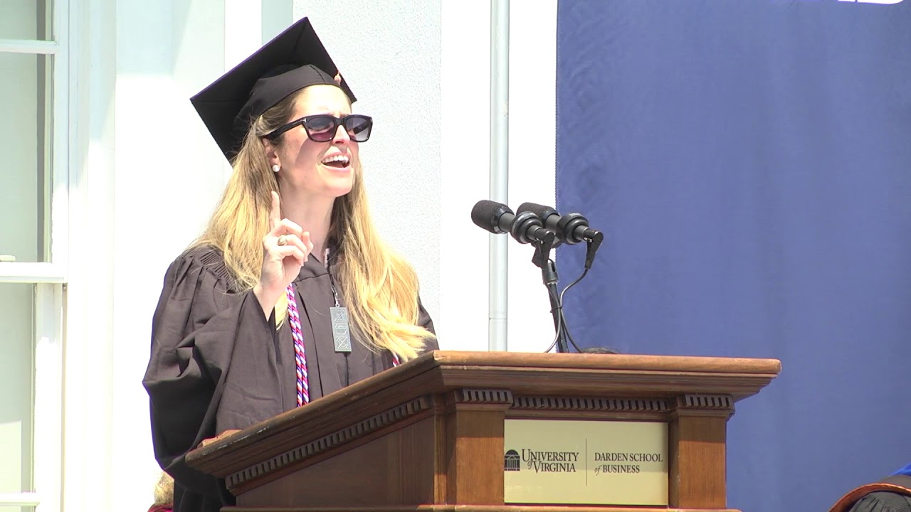 Executive MBA Graduation Address: Christine McLean, Darden Class of 2018