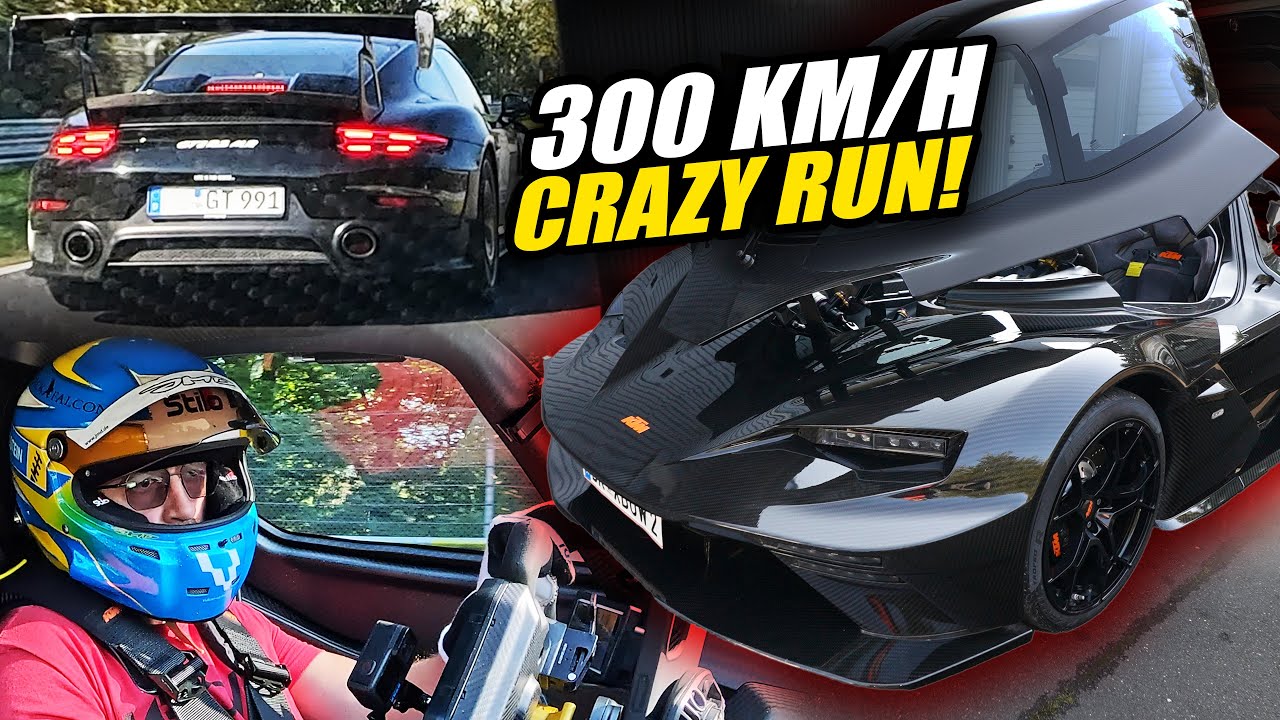 300+ km/h Chase!🤯KTM X-BOW GT XR x GT2 RS MR // Nürburgring