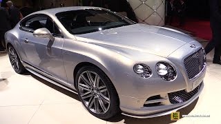 2015 Bentley Continental GT Speed - Exterior and Interior Walkaround - 2014 Paris Auto Show