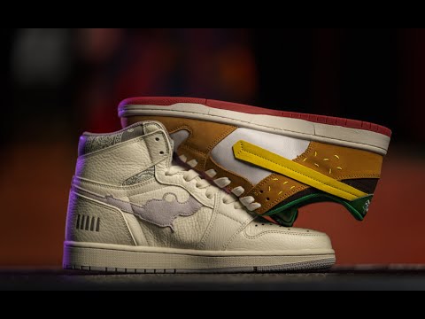 These Burgers are Fugazi?!! Burger and Fugazi Unboxing |Sneaker Unboxing|