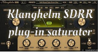 Video thumbnail for Klanghelm SDRR Saturation plug-in - demonstration on electric guitar by Mirko Russo ClangLab