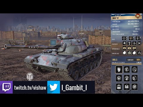 M60 '61 - Worst Tank in Era 2?: 10K Damage: WoT Console