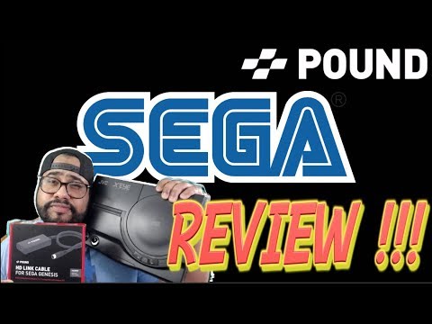POUND TECHNOLOGLY HD LINK CABLE FOR THE SEGA GENESIS REVIEW !!