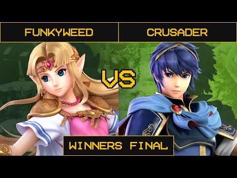 ESC 33 Smash Ultimate Winners Final - Funkyweed (Zelda) Vs. Crusader (Marth)