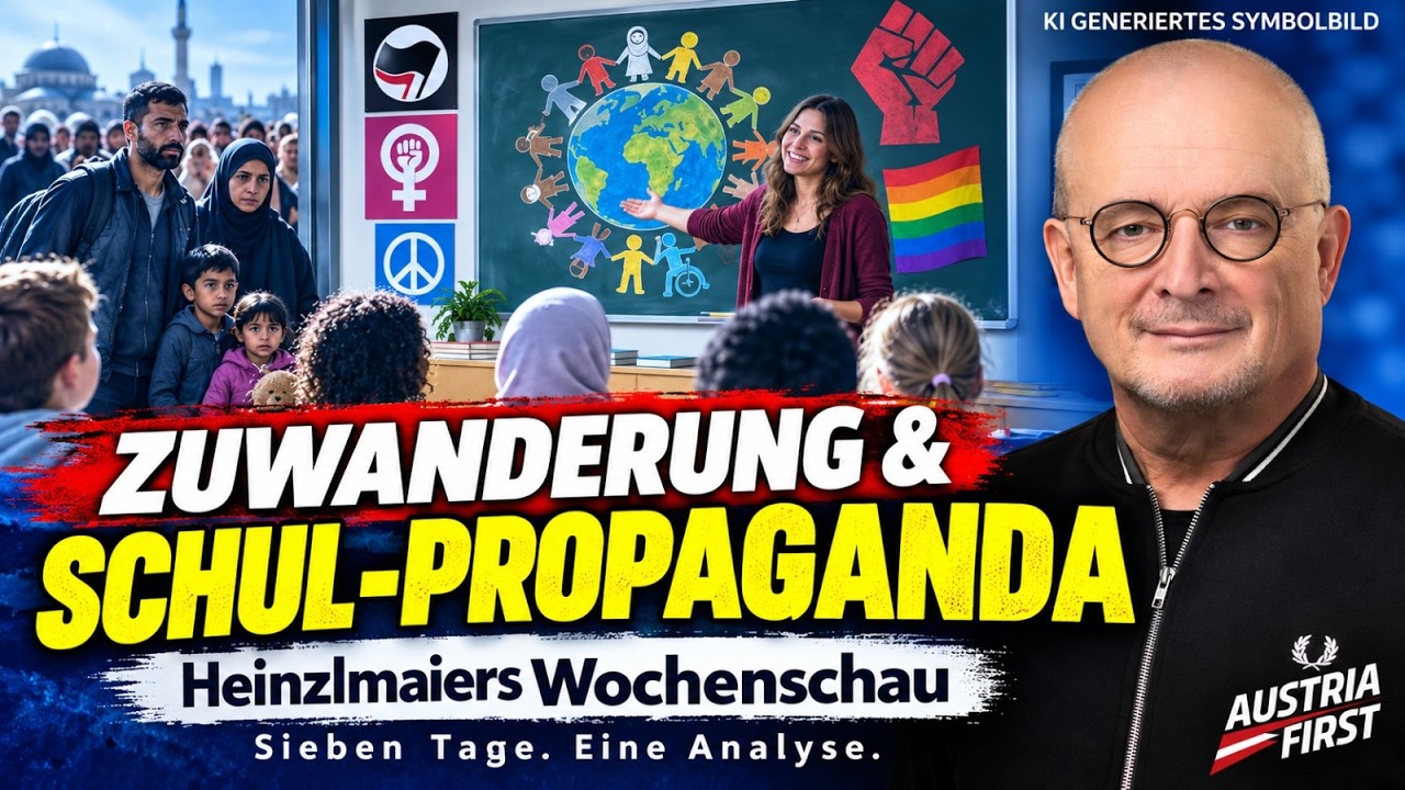 Godzilla der österreichischen Politik: Zöchling, Zuwanderung und linke Schul-Propaganda