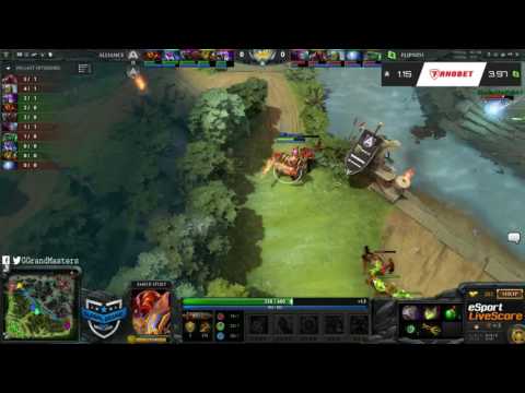 Alliance vs FlipSid3, Game 1 - Global Grand Masters Round of 8 w/ @ZyoriTV & @MotPax