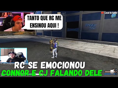 RC REAGINDO CONNOR E CJ ELOGIANDO RC ! - E FALANDO QUE RC ENSINOU MUITO A ELES - GTA RP