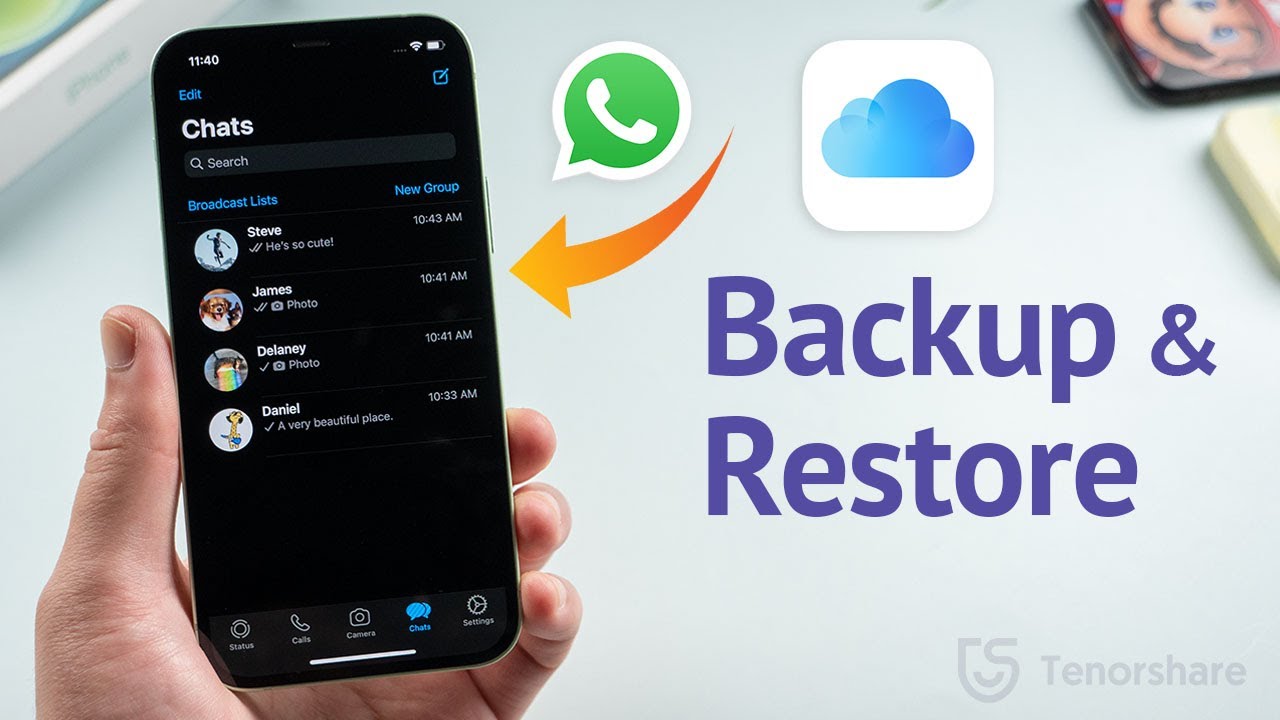 How to save WhatsApp messages in the cloud?