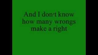 Thousand Foot Krutch - All I Need to Know Lyrics