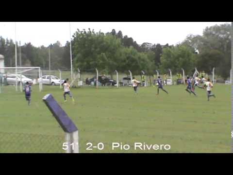 Sub 17 Fecha 10 Torneo Clausura 2014 Defensor 3-0 Bella Vista - Goles Waller, Rivero y Gimenez