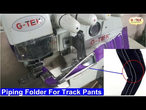 Overlock Track Pant Piping Folder Demo