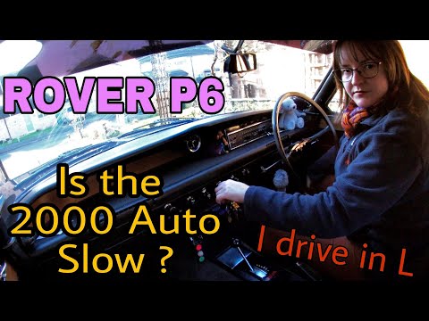 Rover P6 - 2000 Automatic - Drive out - How to use gearbox