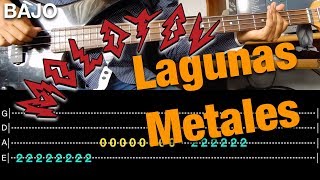 Lagunas Metales - Molotov // Video-Guía + Tabs (Bass Cover) || El Richi!