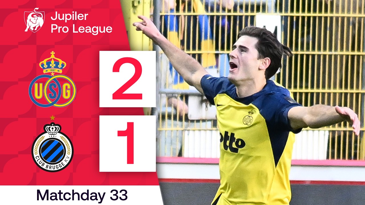 Royale Union Saint Gilloise vs Club Brugge KV Highlights