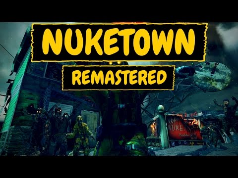 Call Of Duty Custom Zombies ★ "Nuketown Remastered" HOW TO P-A-P / OPEN VAULT / SHIELD / RAKE TRAP