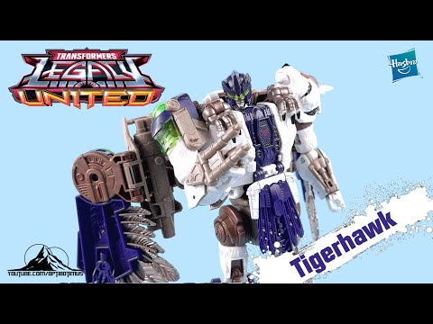 Transformers Legacy United Leader Class TIGERHAWK Video Review