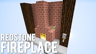 Minecraft: Retractable Fireplace Lighting Dynamic 