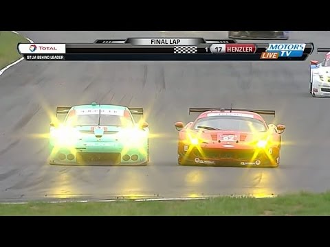 2014 TUSCC Oak Tree Grand Prix Epic Final Laps - Henzler vs Fisichella