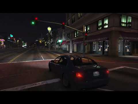 driving my BMW Serie 7 E65(Oracle XS) bagged in GTA V ONLINE