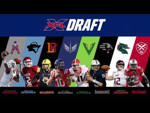 First 2 Rounds Of XFL Draft Have Been Complete & They've Assigned Each Team A QB
