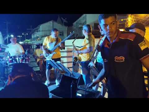 Arrastão no trio com os blocos em Ipaumirim Ce. Orquestra Uiraunense de Frevo. 