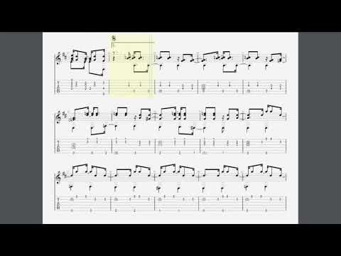 Canto de Ossanha - Baden Powell - Fingerstyle tab - versão completa