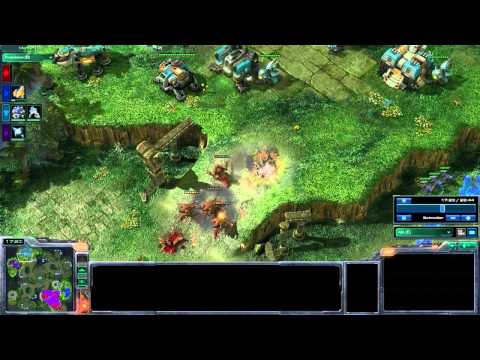 Starcraft 2 mit Moonboon - 2 vs 2 mit Dr.AmboZz Game 2 [Fangame]