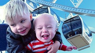 TERRIFYING FERRIS WHEEL RIDE!