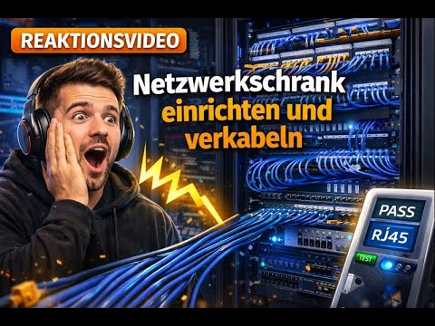 Reaktion Jan Pörtner - Netzwerkschrank einrichten und verkabeln