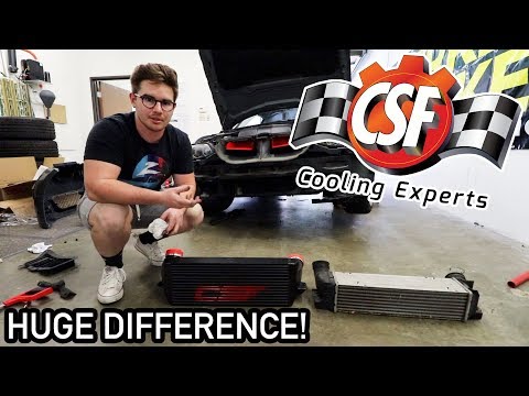 N54 CSF Race Intercooler Install and MHD Stage 2+ Pulls!