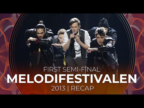Melodifestivalen 2013 (Sweden) | First Semi-Final | RECAP