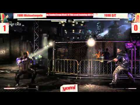 Loser's Semifinals: YOMI Michaelangelo vs. YOMI DJT - Mortal Kombat X; AKA Week 11