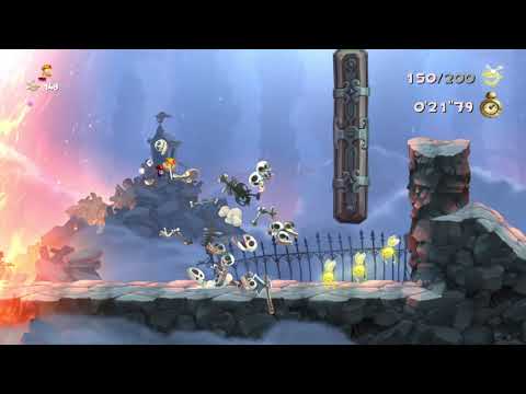 Rayman Legends weekly challenges land lums 16/08/2021