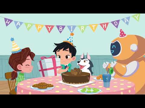 Let's Smile 1 Unit 6 Story - Happy Birthday