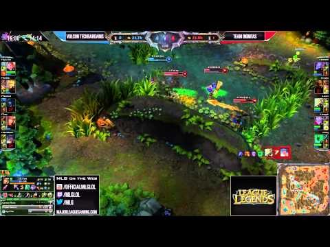 Team Vulcun (VUL) vs Dignitas (DIG) || MLG Anaheim NA LCS Summer 2013 W3D2 || Full Game HD