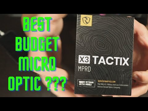 Riton Tactix X3 MPRD Unboxing (Budget Micro Optic)