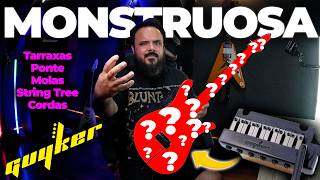 FIZ UM UPGRADE MONSTRUOSO NA MINHA GUITARRA!