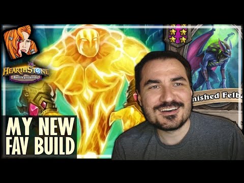 MY NEW FAVORITE BUILD! - Hearthstone Battlegrounds