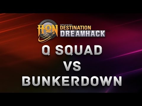 Q sQuad vs Bunkerdown #1 | Final DreamHoN: Destination DreamHack 2012