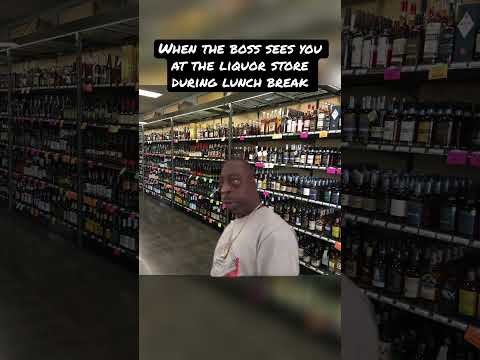 Beetlejuice Just Hanging Around at the liquor store