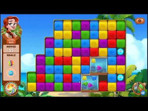 Lost Island Blast Adventure Level 852 - NO BOOSTERS 🏝️ | SKILLGAMING ✔️