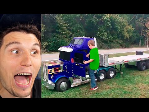 Paluten REAGIERT auf 7 COOLSTE AUTOS FÜR KINDER