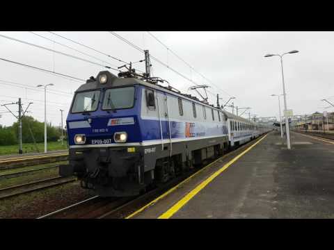 EP09-007 + IC MATEJKO z Przemyśla i Zamościa do Świnoujścia odjeżdża z dworca Rzeszów Gł. 08.05.2017