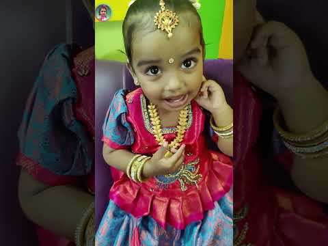 😍ருத்திகா பாப்பாவின் புதிய look 😍😍