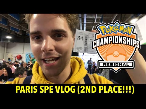 2ND PLACE PARIS SPE VLOG + TOURNAMENT REPORT (Pokemon TCG)