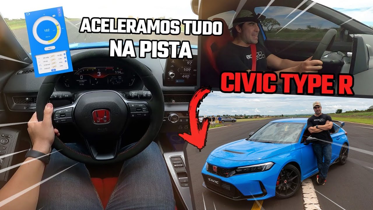 Finalmente !!! Testamos o Honda Civic TYPE R / como se saiu?